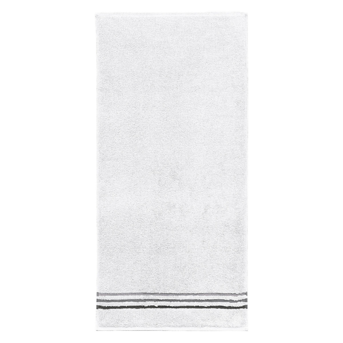 HANDTUCHSET Weiß 4-teilig  - Weiß, Basics, Textil (50/100cm)