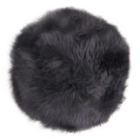 SITZKISSEN 35/35/5 cm  - Grau, Basics, Leder (35/35/5cm)