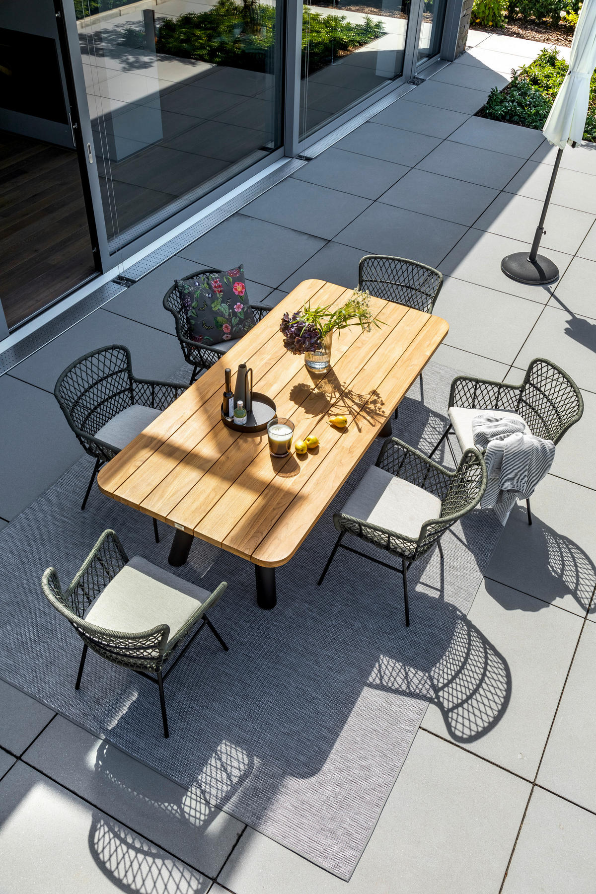 OUTDOORTEPPICH 140/200 cm Parkland Grau  - Grau, KONVENTIONELL, Textil (140/200cm) - Schöner Wohnen