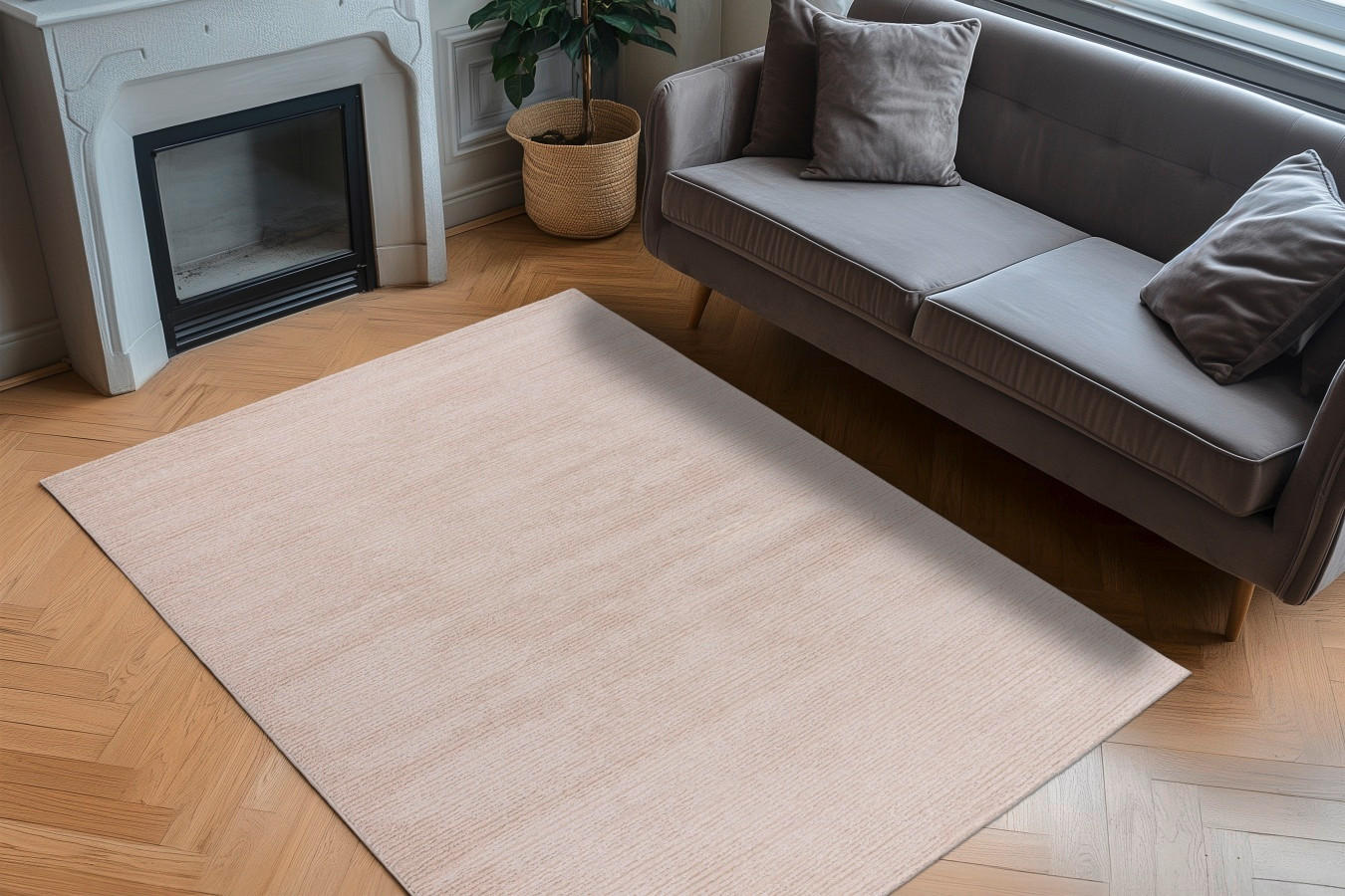 TKANA PREPROGA      80/150 cm    tkano  krem barve  - krem barve, Basics, tekstil (80/150cm)