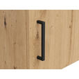 AUFSATZSCHRANK 50/35/40 cm  - Schwarz/Eiche Artisan, MODERN, Holzwerkstoff/Kunststoff (50/35/40cm) - Carryhome