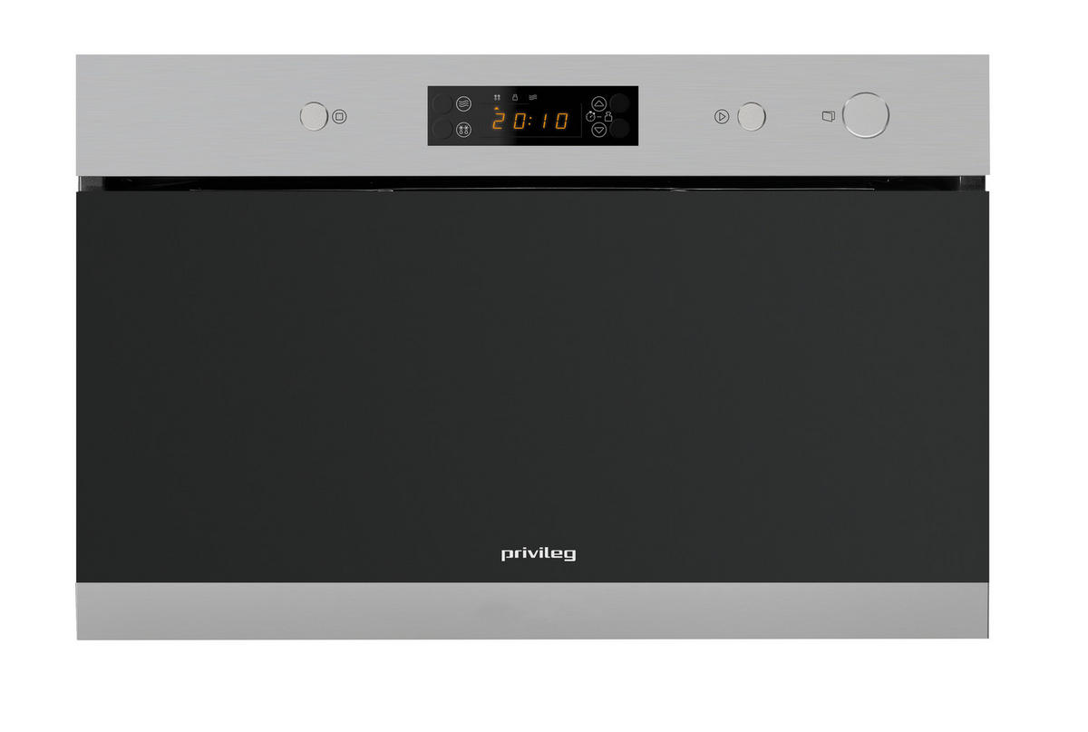 EINBAUMIKROWELLE PMNK3 2138 IN  - Edelstahlfarben, Basics, Glas/Kunststoff (59,5/38,2/29,9cm) - Privileg