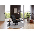 RELAXSESSEL in Textil Graphitfarben  - Schwarz/Graphitfarben, Design, Textil/Metall (68/117/85cm) - Cantus