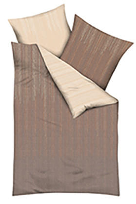 POSTELJNINA VERTIGO 140/200 cm saten naravne barve - naravne barve, Konvencionalno, tekstil (140/200cm) - Kaeppel