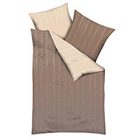 POSTELJNINA VERTIGO 200/200 cm saten naravne barve  - naravne barve, Konvencionalno, tekstil (200/200cm) - Kaeppel