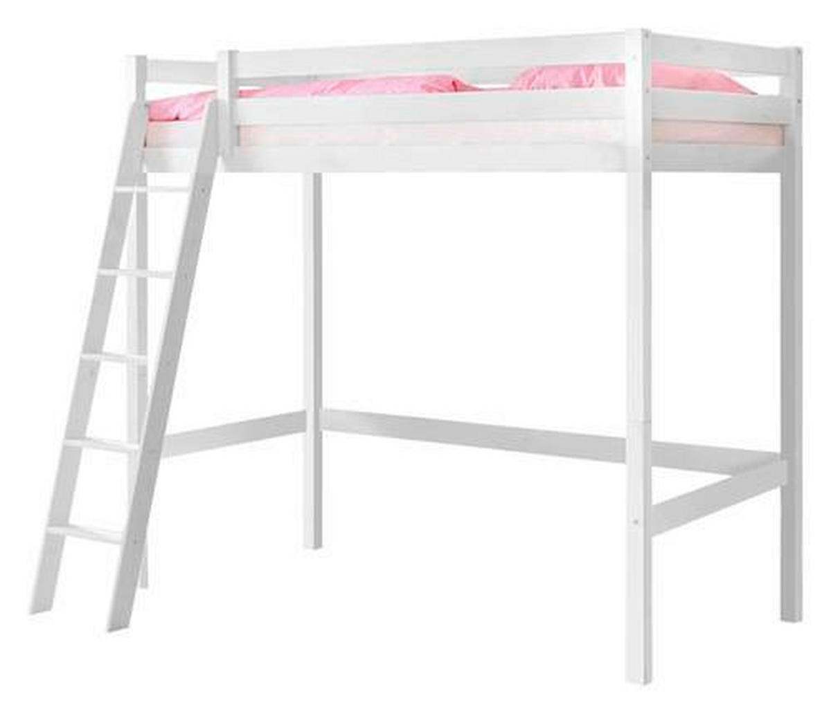 HOCHBETT 90/200 cm Weiß  - Weiß, Basics, Holz (90/200cm) - MID.YOU