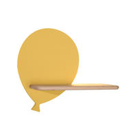 VÄGGLAMPA Ballon 31/12/26 cm   - guldfärgad, Klassisk, metall/trämaterial (31/12/26cm)