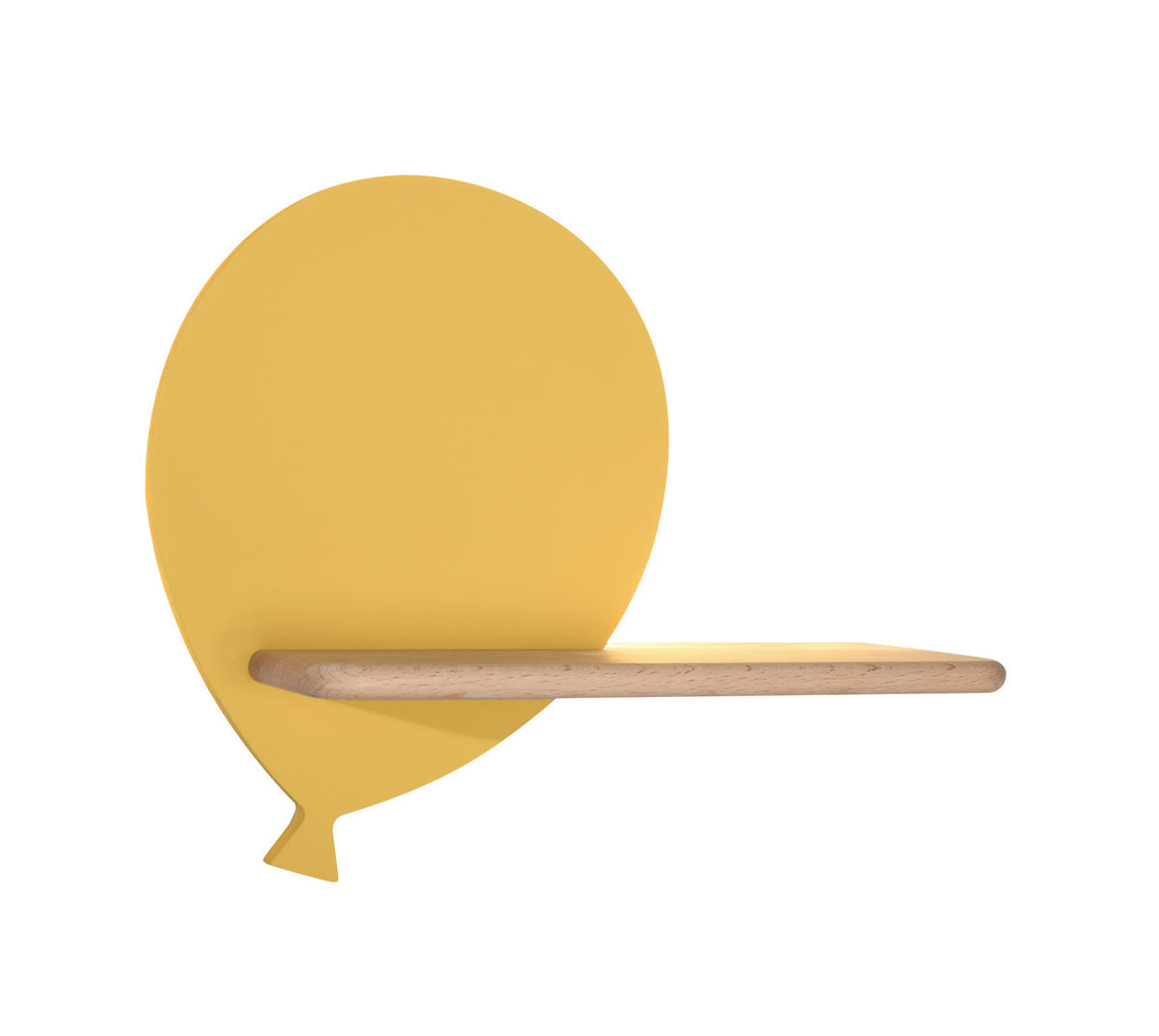 VÄGGLAMPA Ballon 31/12/26 cm   - guldfärgad, Klassisk, metall/trämaterial (31/12/26cm)