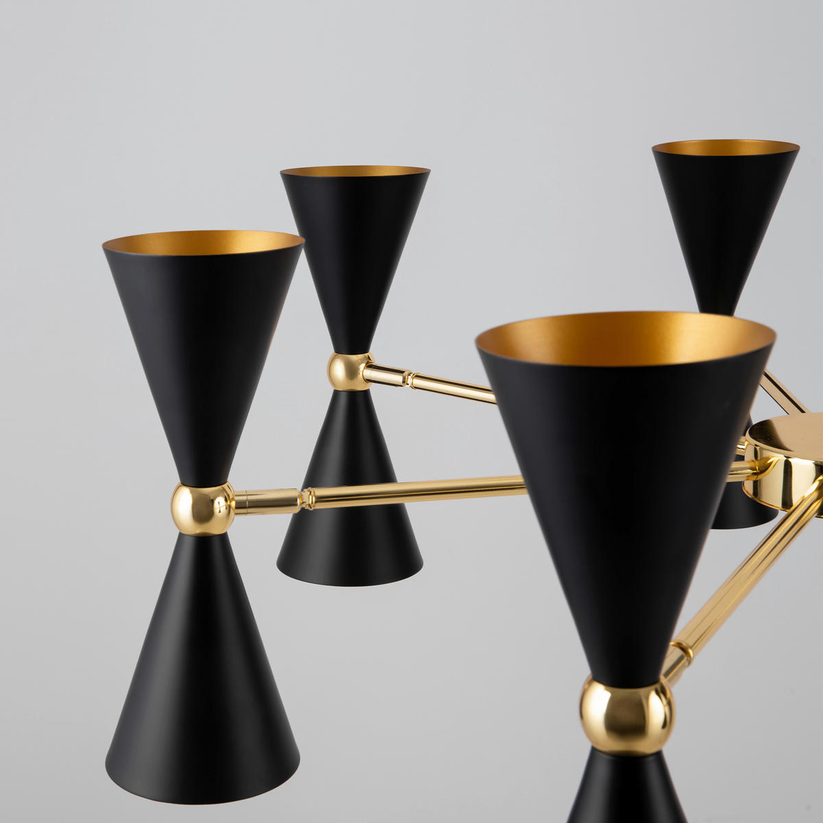 PENDELLEUCHTE 91/32/91 cm  - Goldfarben/Schwarz, Trend, Metall (91/32/91cm) - MAYTONI