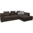 WOHNLANDSCHAFT in Textil Braun - Schwarz/Braun, Design, Kunststoff/Textil (304/194cm) - Dieter Knoll WOHNLANDSCHAFT in Textil Braun - Schwarz/Braun, Design, Kunststoff/Textil (304/194cm) - Dieter Knoll