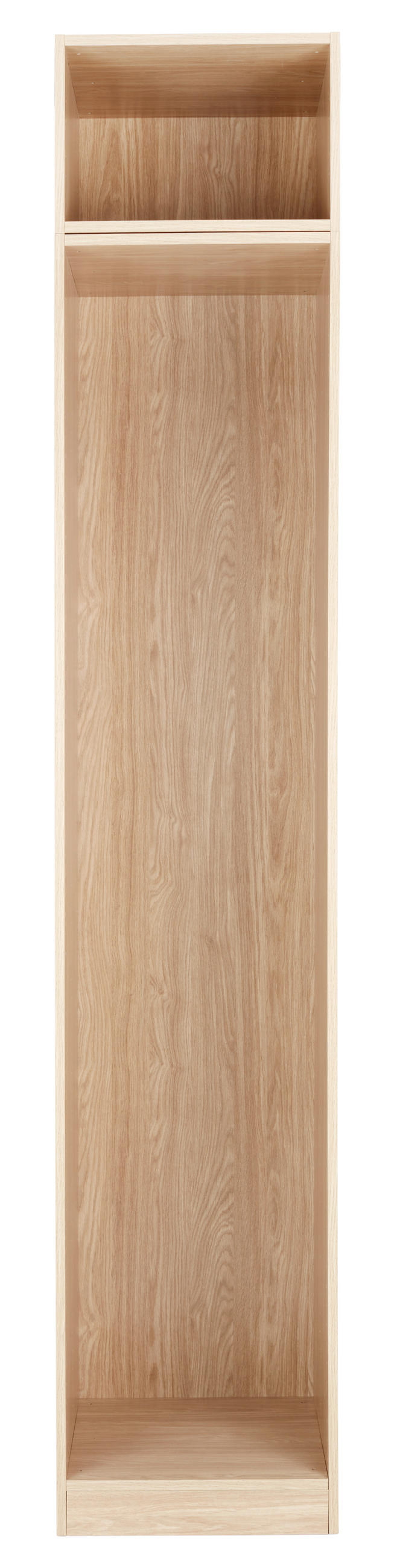 KORPUS ORMARA ZA ODEĆU  boja hrasta  45,6/242,2/56,5 cm    - boja hrasta, Konvencionalno, pločasti materijal (45,6/242,2/56,5cm) - Hom`in