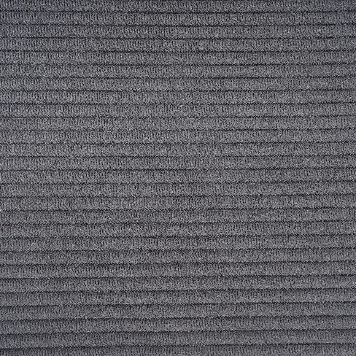 ARMLEHNSTUHL   Cord  Schwarz, Dunkelgrau  - Dunkelgrau/Schwarz, Design, Textil/Metall (58/90/62cm) - Stylife