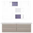BADEZIMMER - Violett/Weiß, Design, Glas/Holz (170cm) - Dieter Knoll BADEZIMMER - Violett/Weiß, Design, Glas/Holz (170cm) - Dieter Knoll