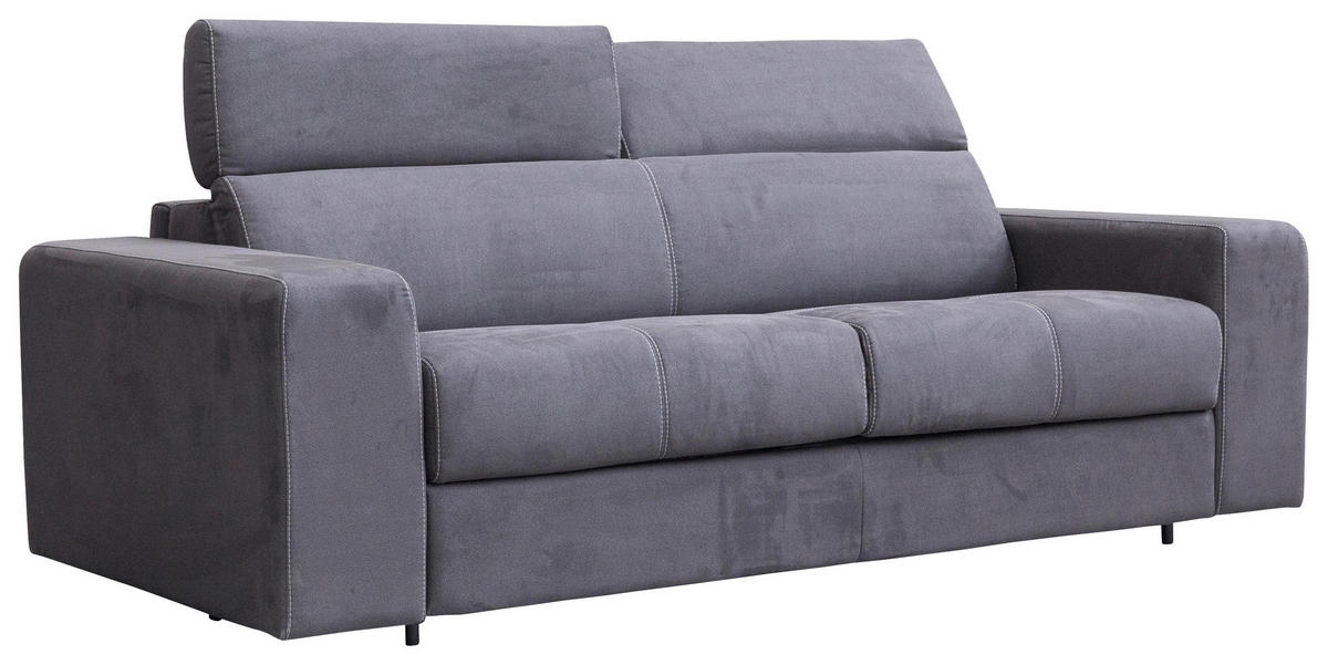 TROSJED tekstil  antracit    - crna/antracit, Moderno, tekstil/plastika (218/79-97/100cm) - Hom`in