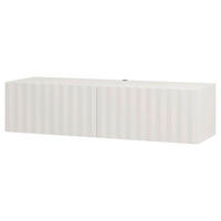 TV STOLEK, bílá, 128/32/42 cm - bílá, Basics, kompozitní dřevo (128/32/42cm) - Xora