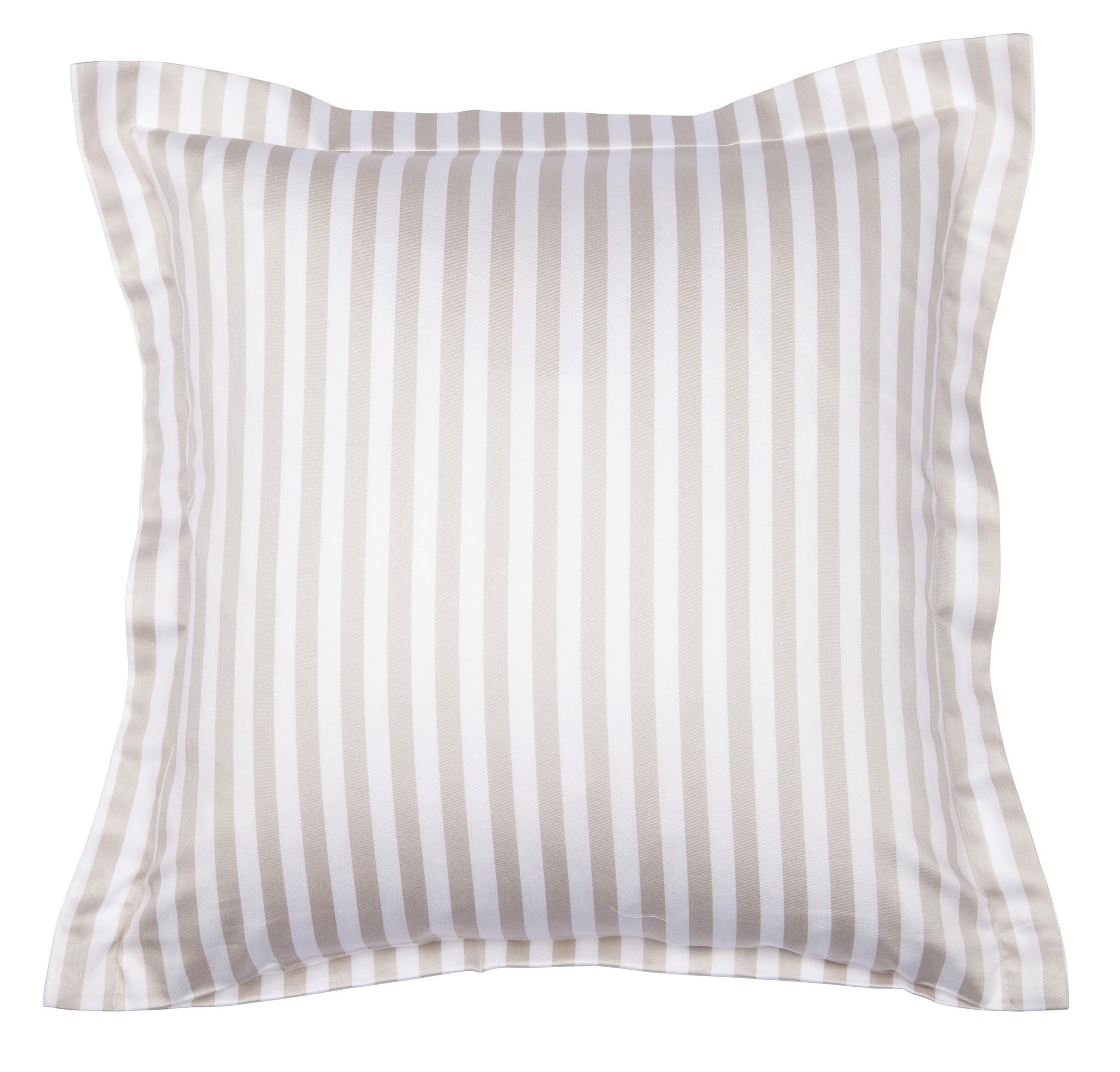 KISSENHÜLLE Giorgio 40/40 cm  - Weiß/Naturfarben, KONVENTIONELL, Textil (40/40cm) - Janine