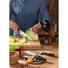 MESSERSET 3-teilig - Silberfarben/Schwarz, Basics, Kunststoff/Metall (34/18/3cm) - WMF