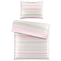 BETTWÄSCHESET Satin 160/210 cm  65 cm/100 cm  - Taupe, Konventionell, Textil (160/210cm) - Esposa