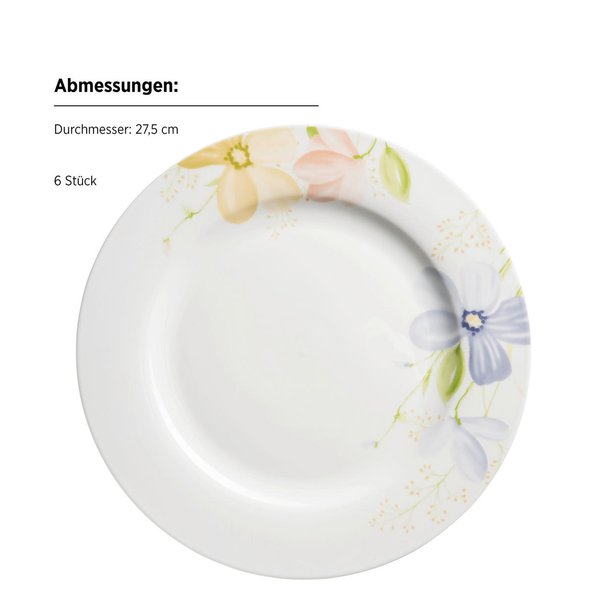 TAFELSERVICE ZIBAL 18-teilig  - Weiss, Basics, Keramik - Mäser