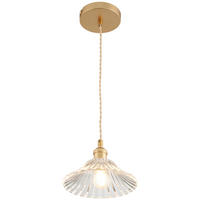 HÄNGELEUCHTE 15/125 cm  - Klar, Trend, Glas/Metall (15/125cm) - Novel