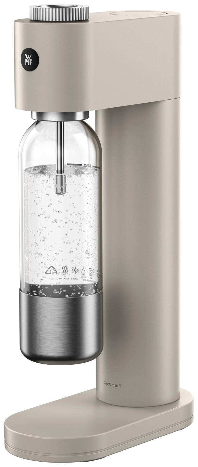 WASSERSPRUDLER Element One  - Seidengrau, Basics, Metall (29,35/17,15/49,57cm) - WMF