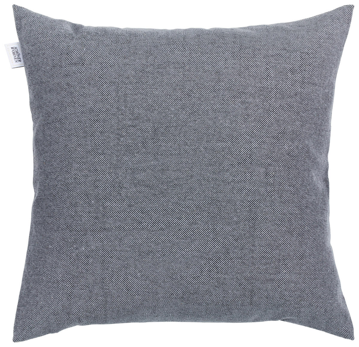 DEKORATIVNA JASTUČNICA 45/45 cm  - siva/bela, Osnovno, tekstil (45/45cm) - Schöner Wohnen