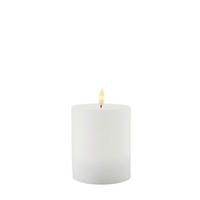 LED-KERZE  - Weiß, Basics, Naturmaterialien (10/12,5cm)