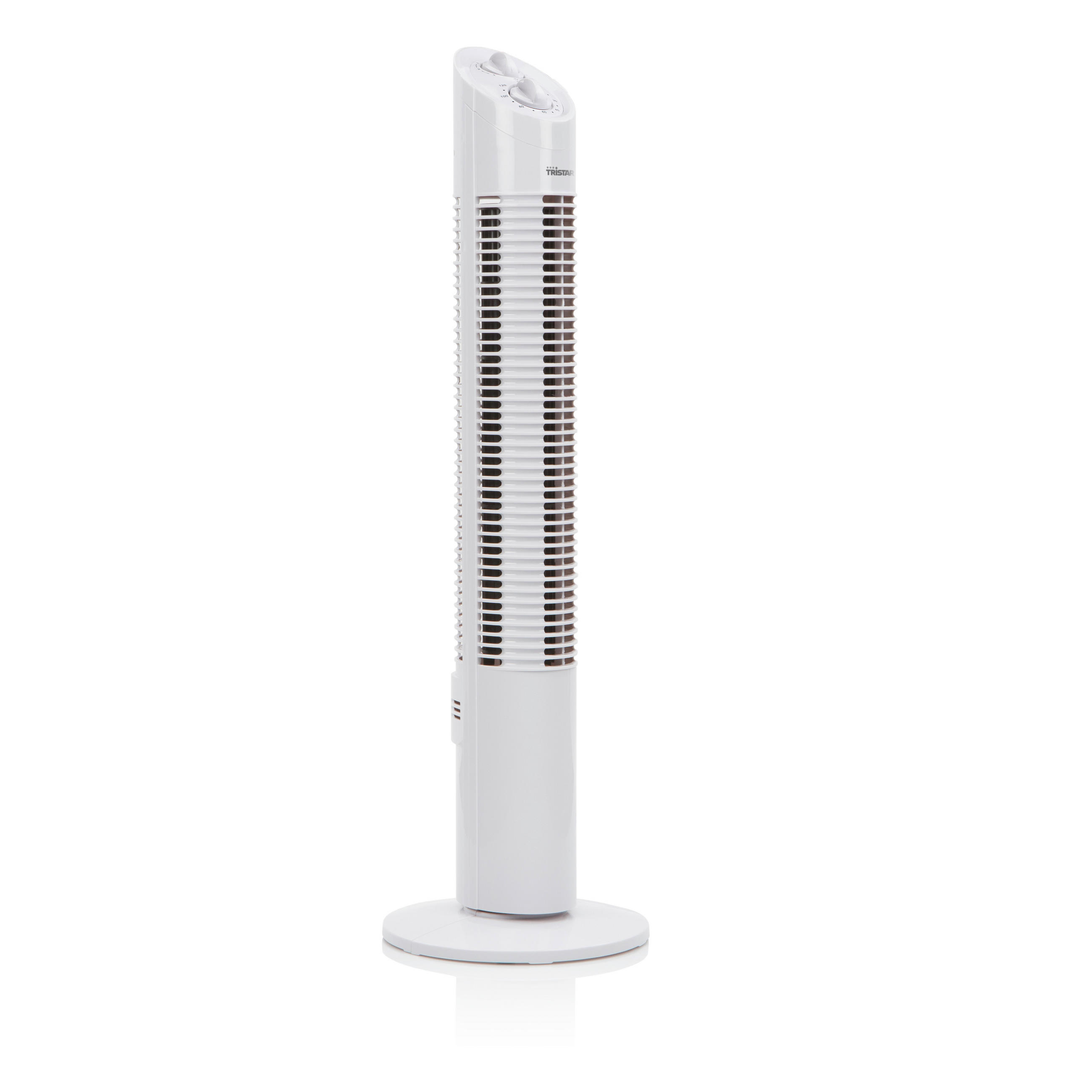 VENTILATOR STUPNI bijela Tristar - bijela, Basics, plastika (13/73/13cm)