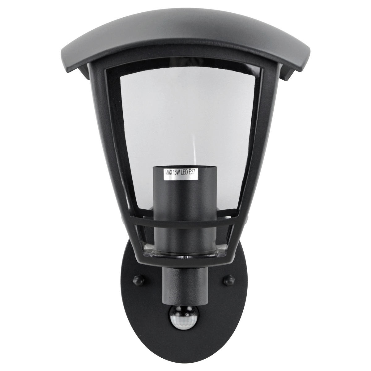 AUßENWANDLEUCHTE Navi 20.5/17/26.3 cm   - Anthrazit, Basics, Metall (20.5/17/26.3cm)