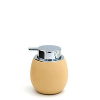 DÁVKOVAČ MYDLA béžová - béžová, Basics, plast (9,7/11,5/9,7cm) - Sadena