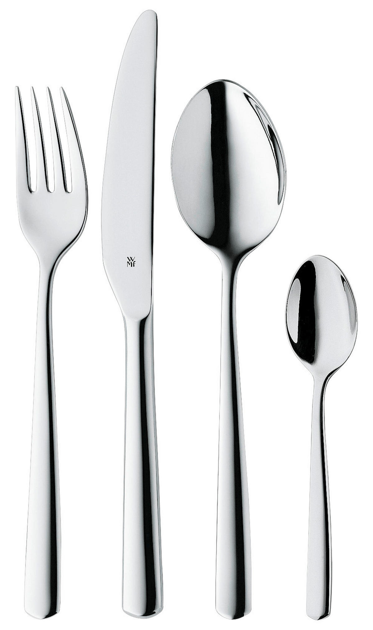 PRIBOR ZA JELO  24 dela     - Osnovno, metal (43.3/26.6/5.6cm) - WMF