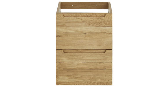 WASCHBECKENUNTERSCHRANK 42/54/42,2 cm  - Eichefarben, KONVENTIONELL, Holz/Holzwerkstoff (42/54/42,2cm) - Linea Natura