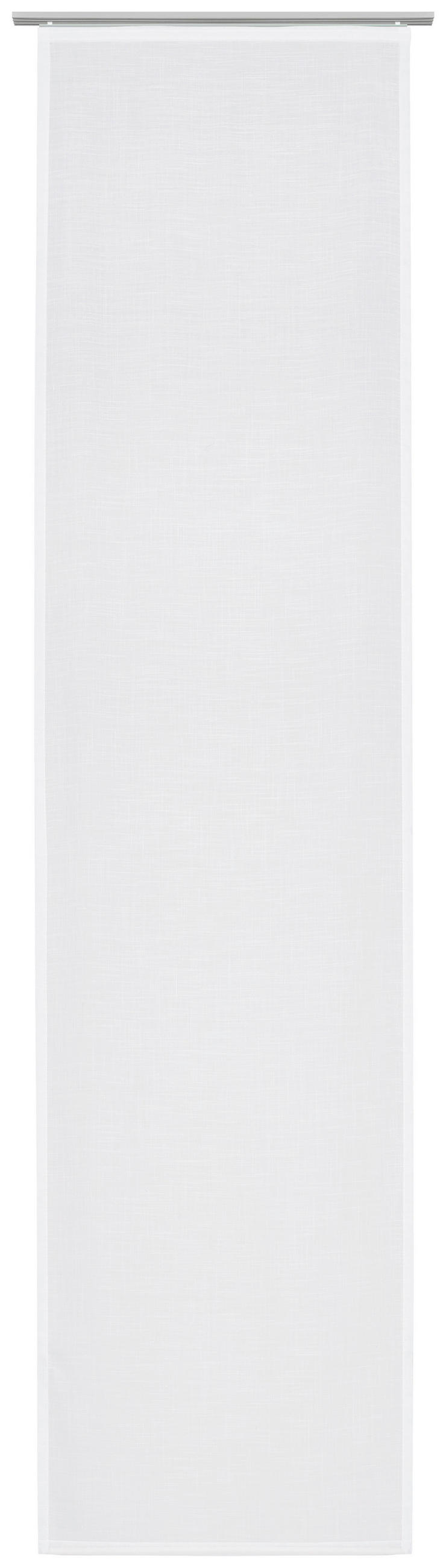 PANELNA ZAVESA   60/255 cm   - bela, Design, tekstil (60/255cm) - Novel