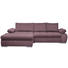 WOHNLANDSCHAFT in Textil Rosa - Chromfarben/Rosa, Design, Kunststoff/Textil (173/294cm) - Carryhome WOHNLANDSCHAFT in Textil Rosa - Chromfarben/Rosa, Design, Kunststoff/Textil (173/294cm) - Carryhome