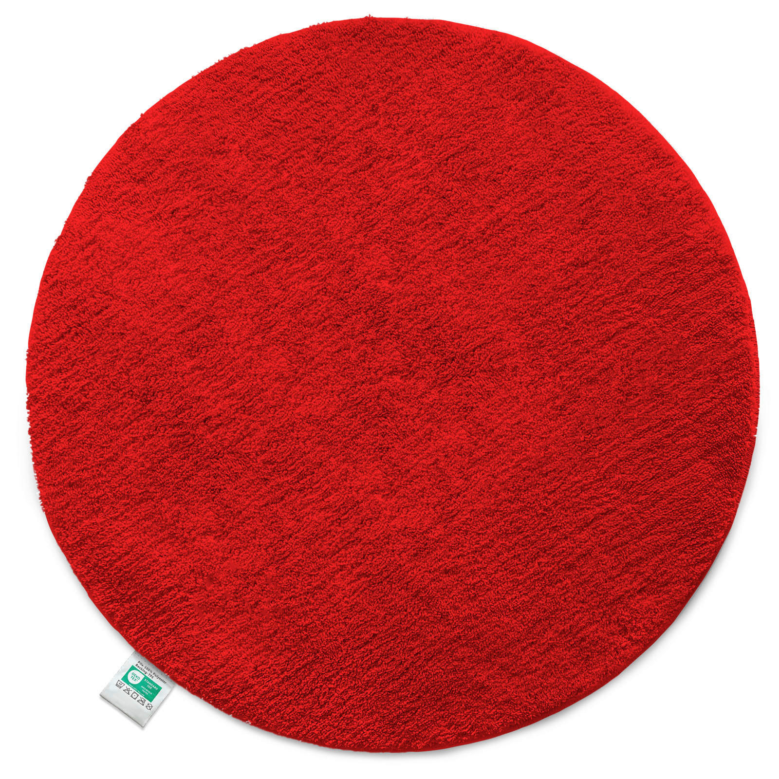 BADEMATTE SKY Rot 95 cm  - Rot, Basics, Kunststoff/Textil (95cm) - Floordirekt