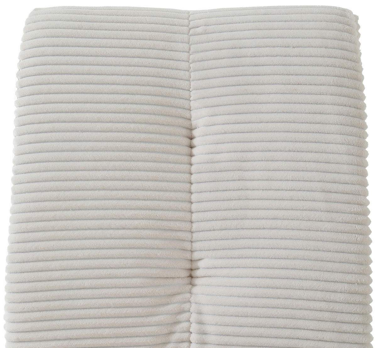 SCHWINGSTUHL  in Eisen Cord  - Creme/Schwarz, Design, Textil/Metall (44/99/62cm) - Carryhome