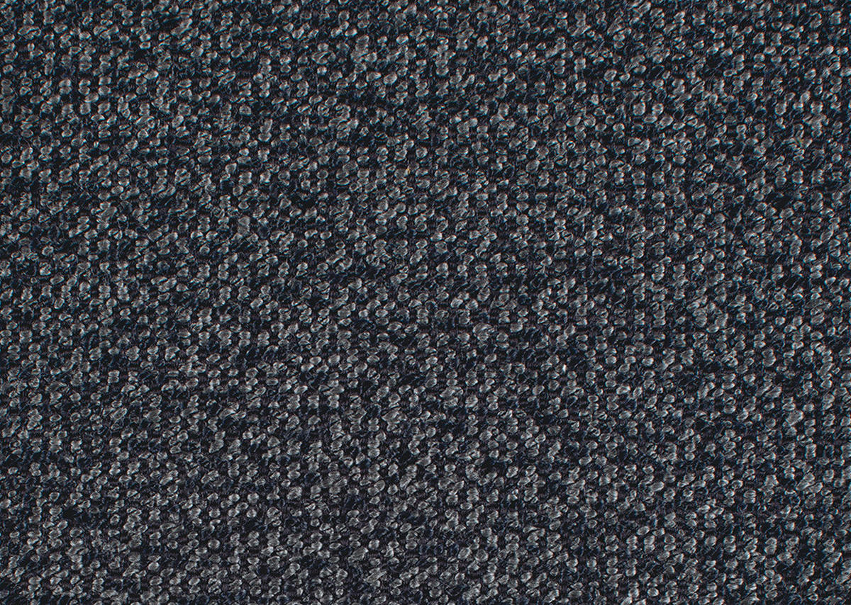 ECKSOFA in Flachgewebe Schwarz  - Chromfarben/Schwarz, Design, Holz/Textil (240/132cm) - Koinor