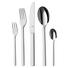 BESTECKSET 30-teilig - Silberfarben, Design, Metall - WMF BESTECKSET 30-teilig - Silberfarben, Design, Metall - WMF