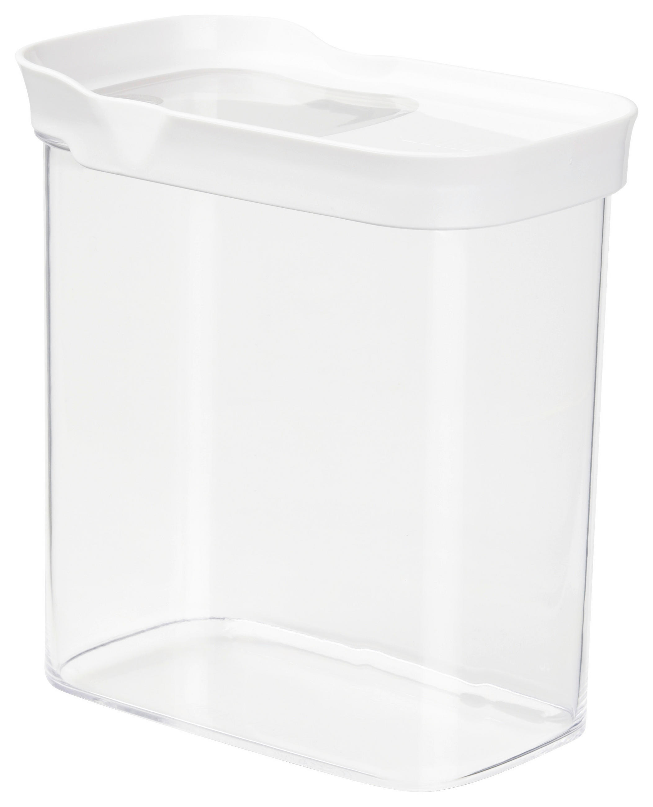 FRISCHHALTEDOSE 1,6 l  - Rot, KONVENTIONELL, Glas/Kunststoff (16,0/9,9/17,5cm) - Emsa
