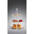 ETAGERE - Klar/Silberfarben, Basics, Glas/Metall (30cm) - LEONARDO
