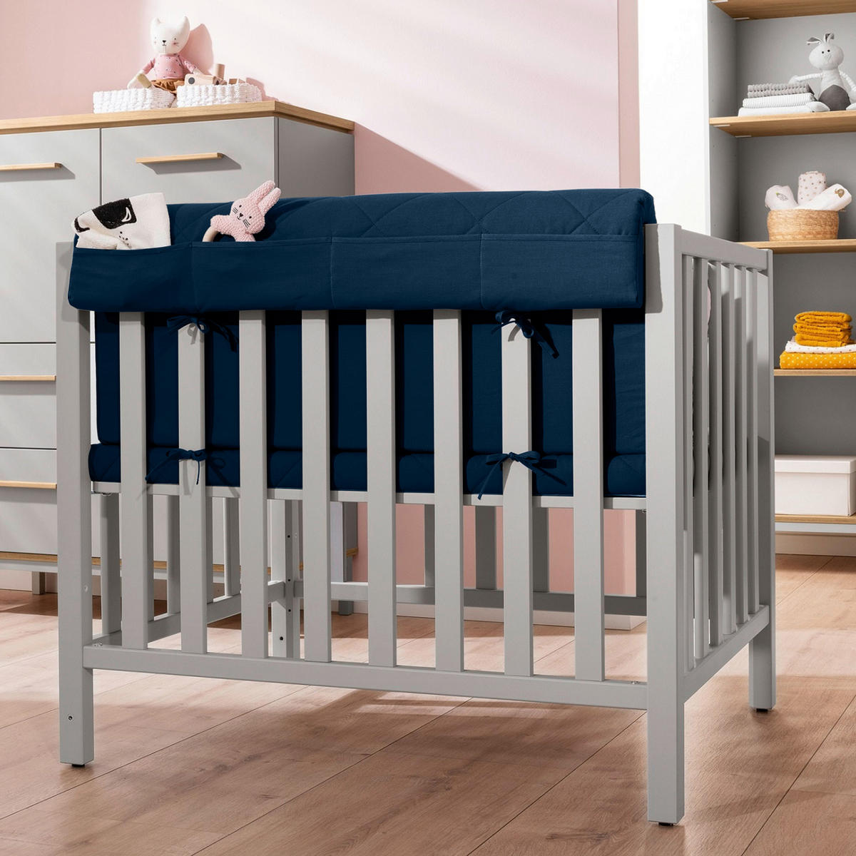 LAUFGITTEREINLAGE SCOTTY   - Dunkelblau, Basics, Textil (88,0/36,0/10,0cm) - Paidi