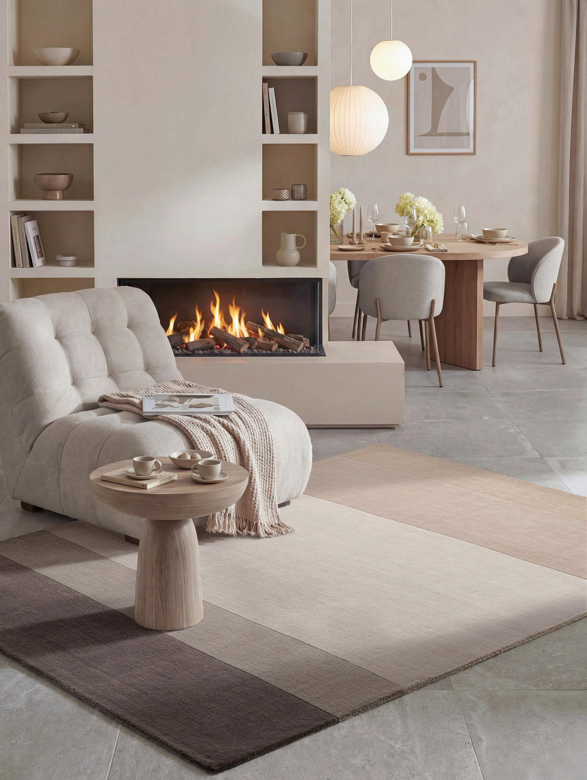 WOLLTEPPICH  Wohnzimmer 200/290 cm Kollektion 1888 Edmund Braun, Creme, Beige rechteckig  - Beige/Creme, Basics, Textil (200/290cm) - Villeroy & Boch