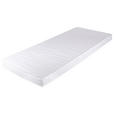WENDEMATRATZE 90/200 cm Höhe ca. 15 cm  - Weiß, KONVENTIONELL, Textil (90/200cm) - Carryhome
