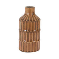 DEKOVASE  - Braun, Basics, Keramik (12.5/25cm) - Light & Living