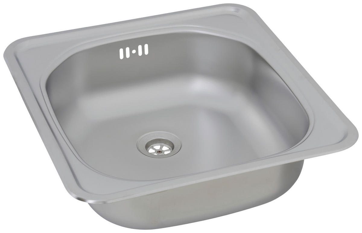 DISKHO 1720DALLAS465X435  - stålfärgad, Basics, metall (46,5/15,5/43,5cm) - Respekta