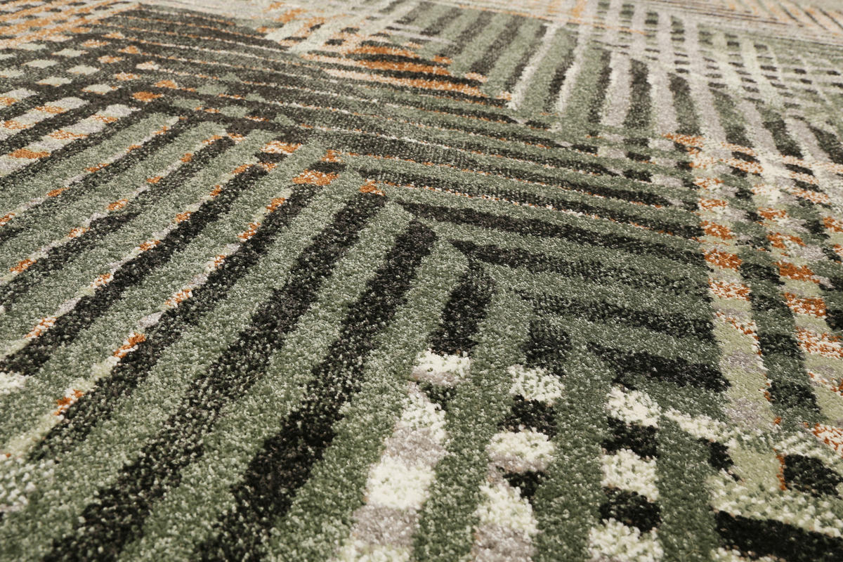 WEBTEPPICH 80/150 cm Vario Grün  - Grün, KONVENTIONELL, Textil (80/150cm) - Esprit