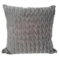 DÍSZPÁRNAHUZAT  - antracit, Basics, textil (45/45cm)