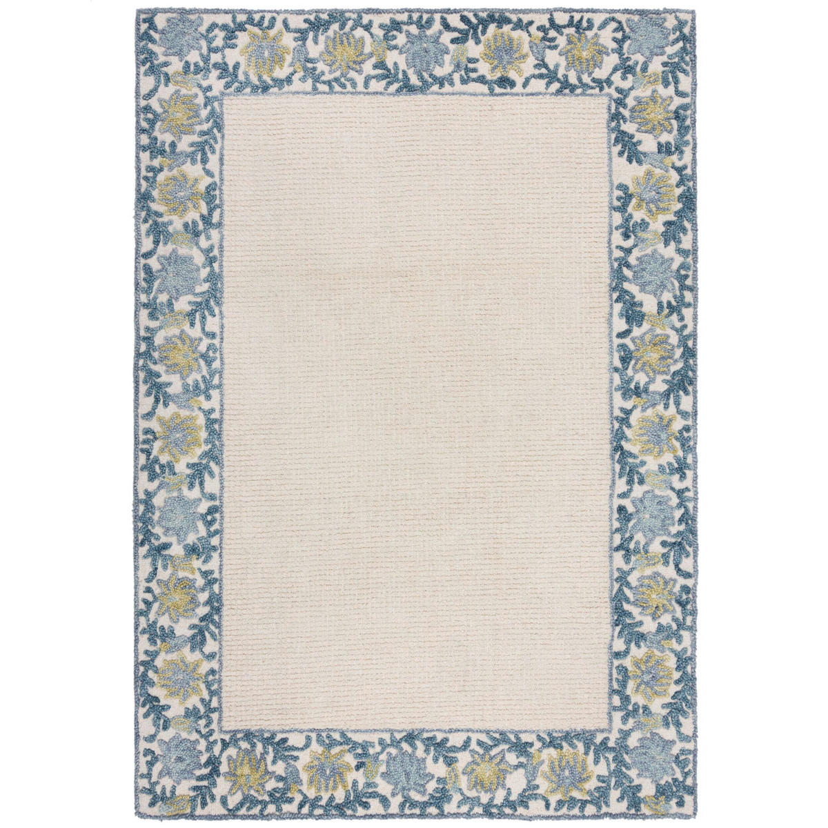 WOLLTEPPICH 200/290 cm Blau  - Blau, MODERN, Textil (200/290cm) - Xora