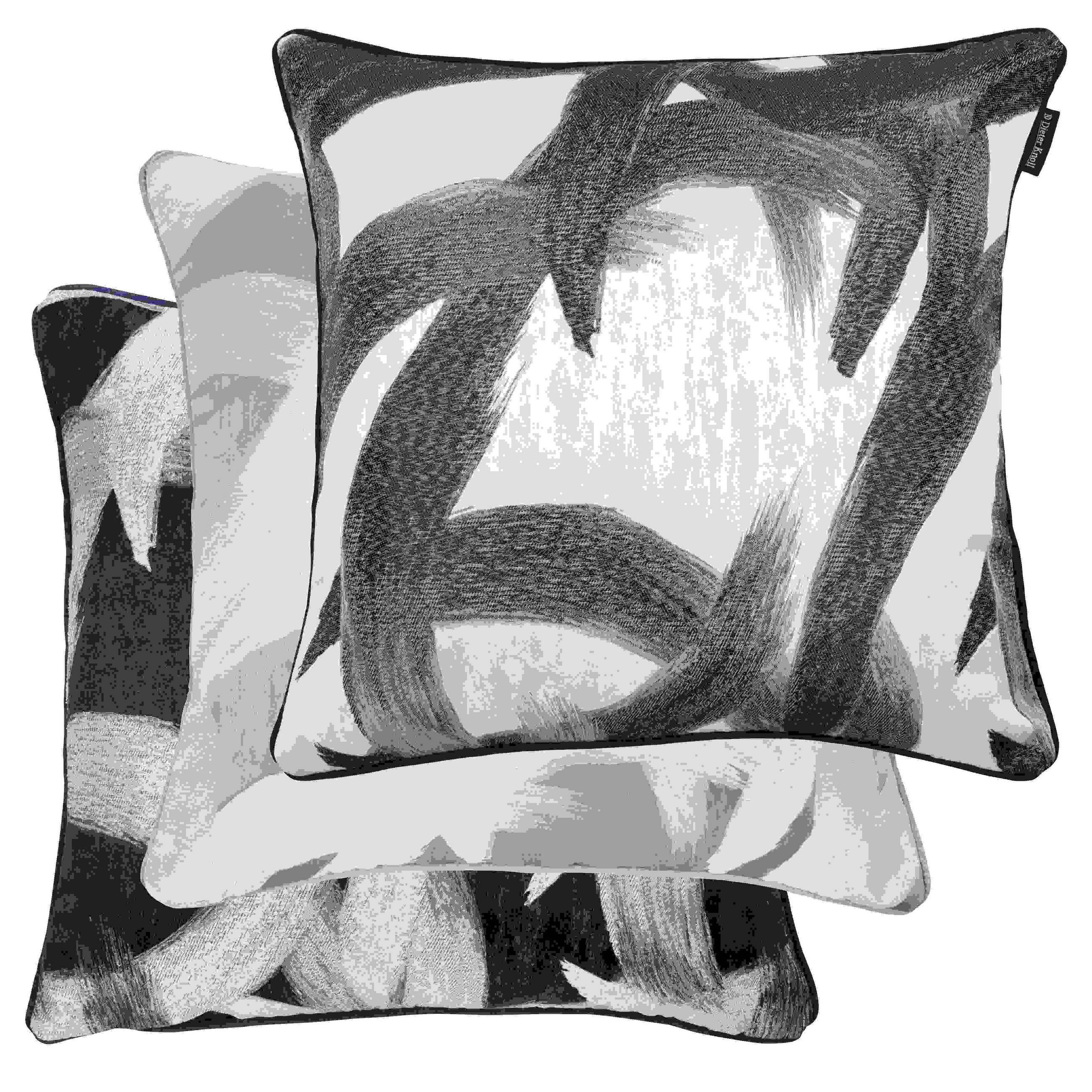 PREVLEKA BLAZINE 45/45 cm  - sivobež, tekstil (45/45cm) - Dieter Knoll