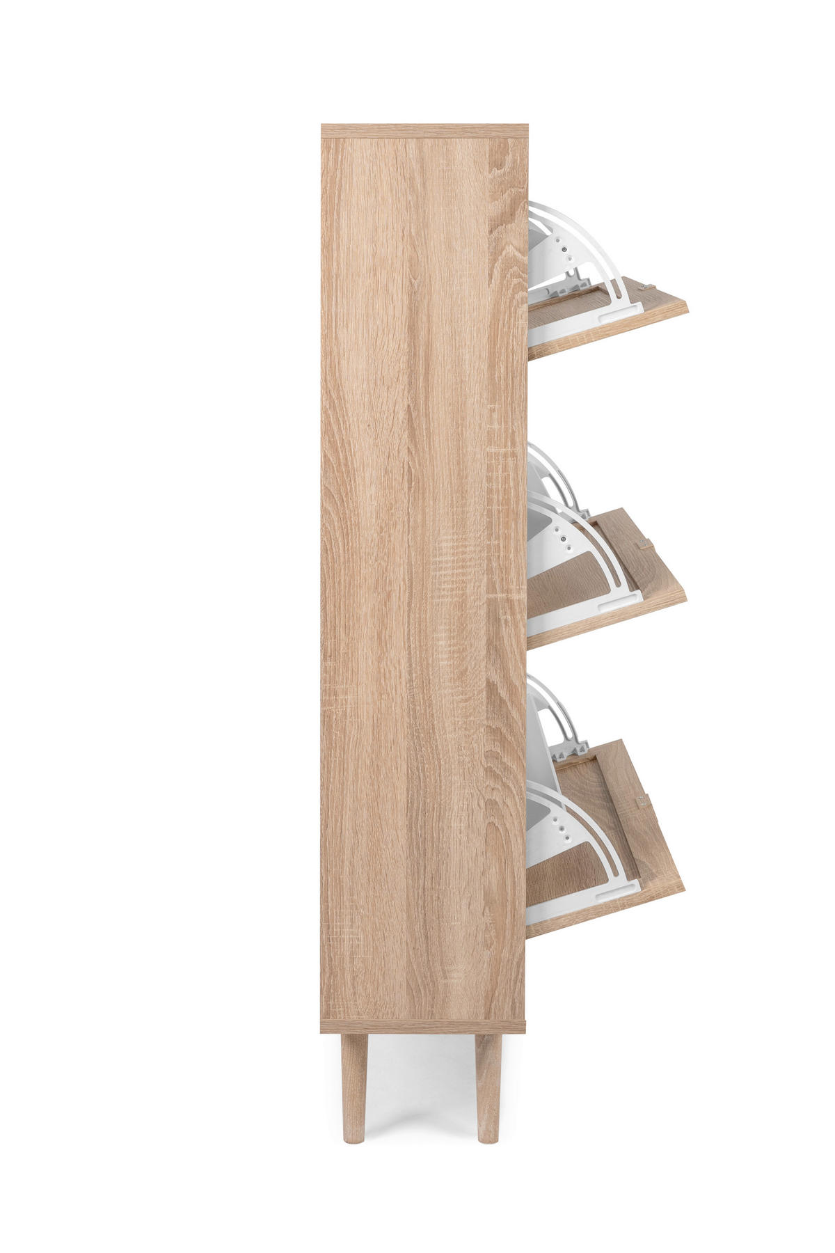 SCHUHKIPPER  in 70/125/24 cm  - Sonoma Eiche, Natur, Holz/Holzwerkstoff (70/125/24cm) - MID.YOU
